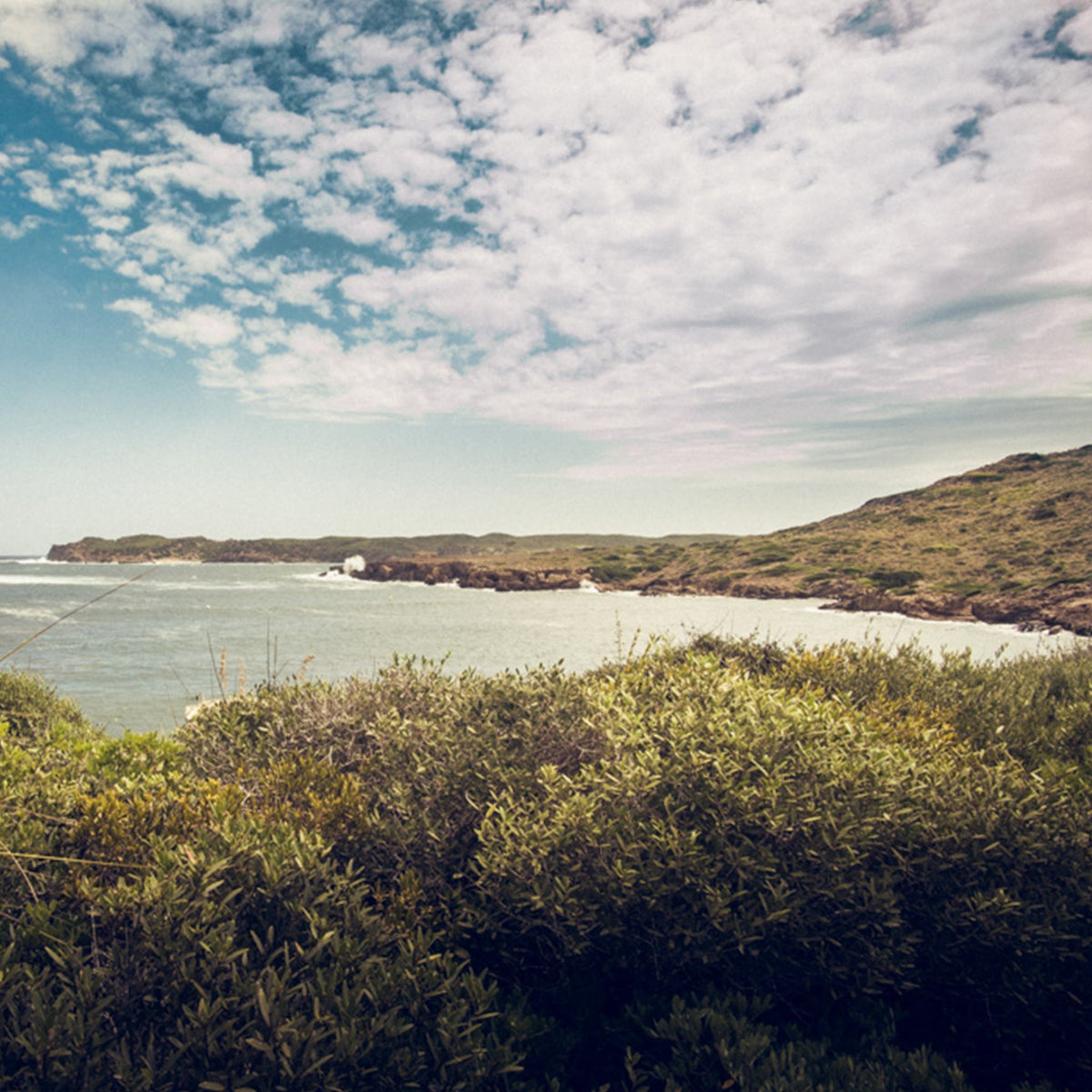 Küstenfotografie aus Menorca als Poster
