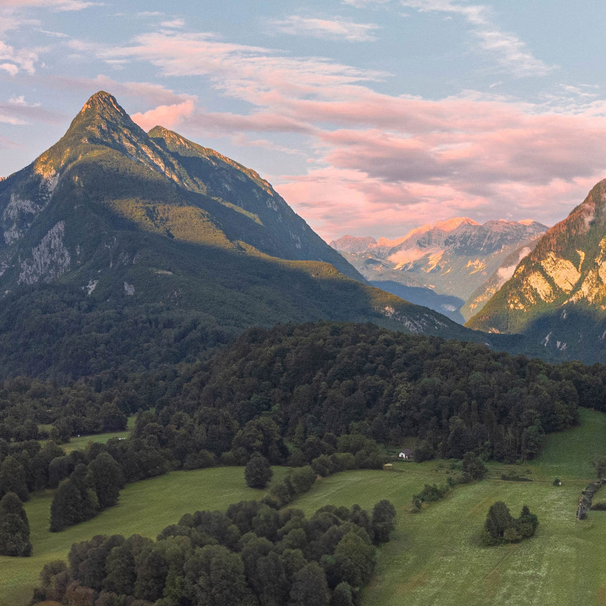 Landschaftsfotografie aus Slowenien als Poster