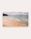 Poster Arrifana Beach Portugal – Feiner Sandstrand trifft tiefblaues Atlantikmeer