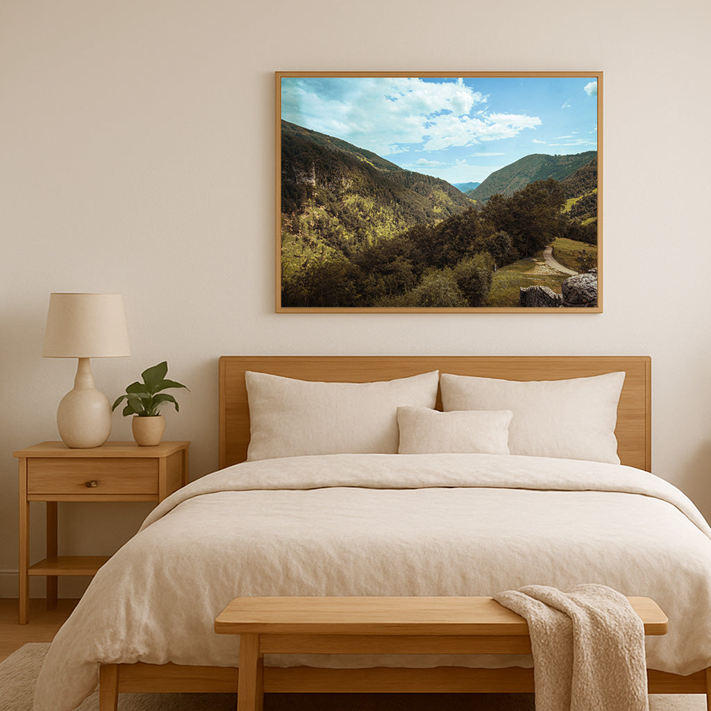 Poster Javorca – Stille über dem Tal