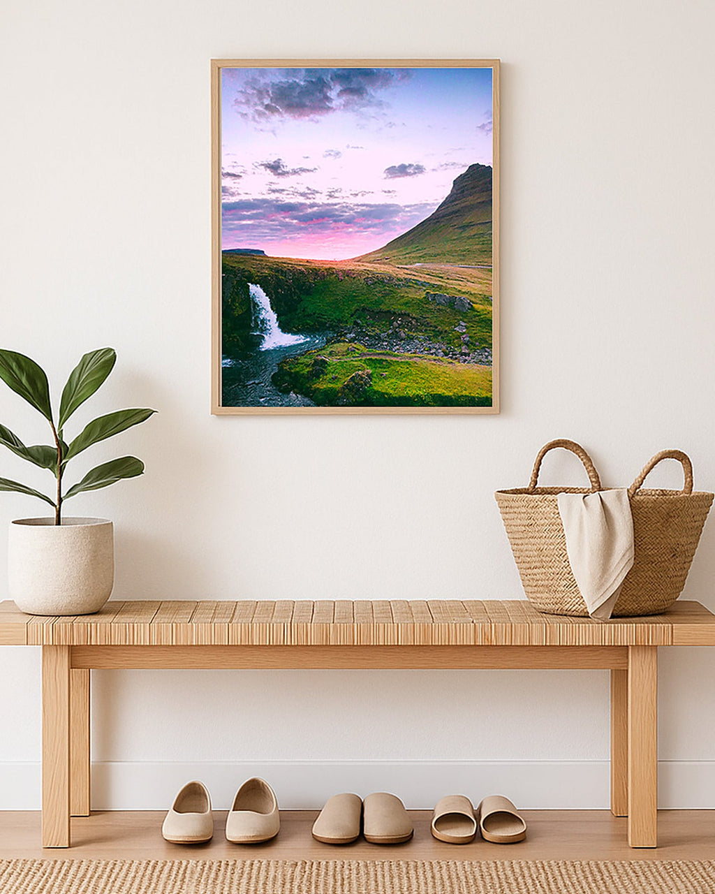 Poster Kirkjufell Island – Ikonischer Berg auf der Halbinsel Snaefellsnes