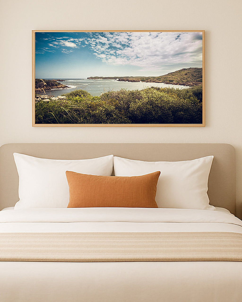 Poster Küste von Menorca – Türkisblaues Mittelmeer trifft raue Felsküste