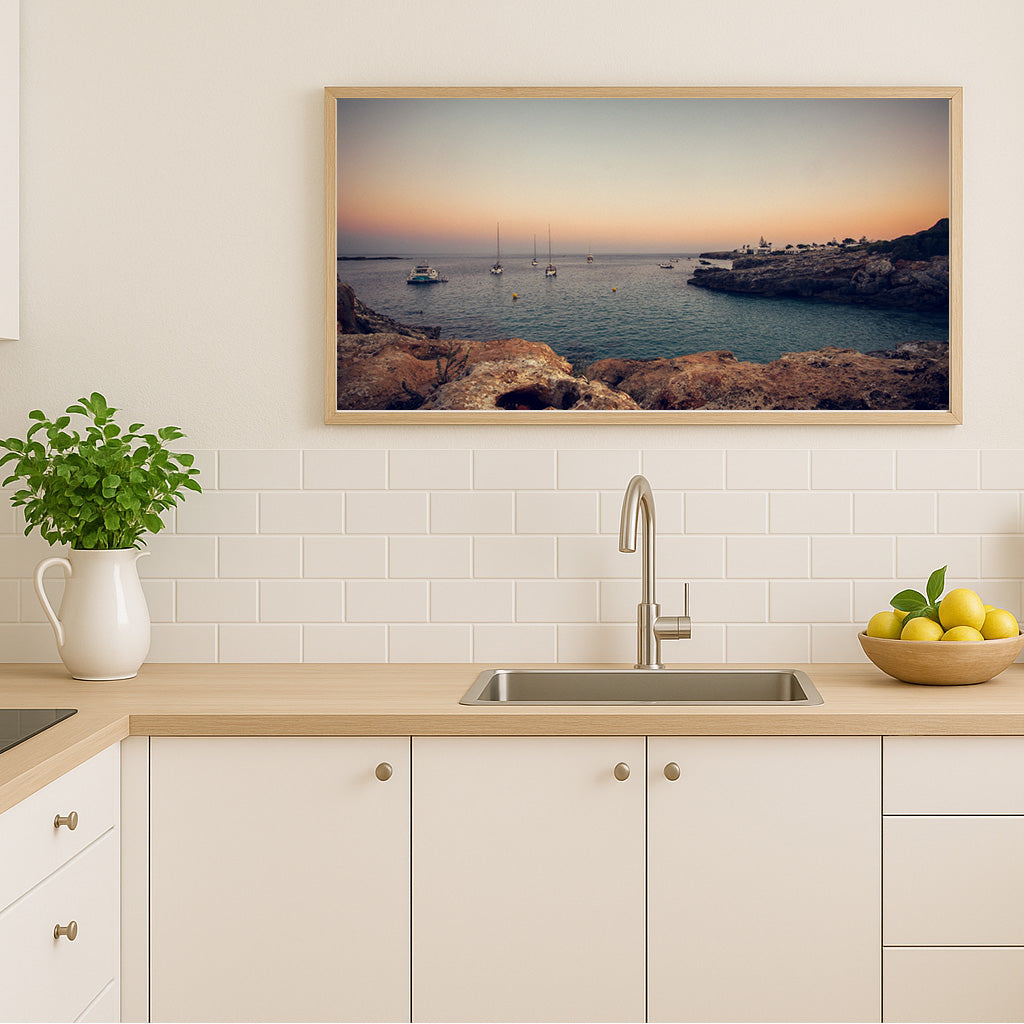 Poster Menorca – Ruhe am Meer