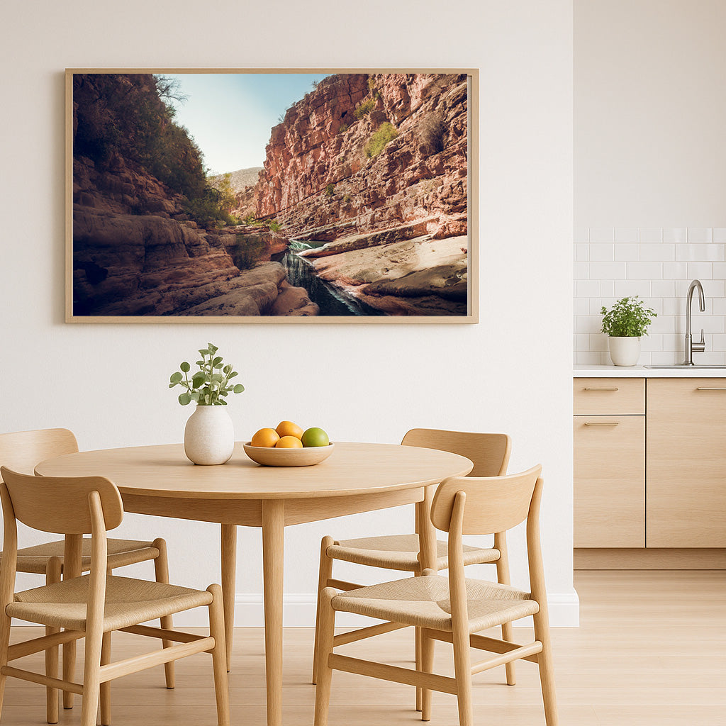 Poster Paradise Valley Marrokko