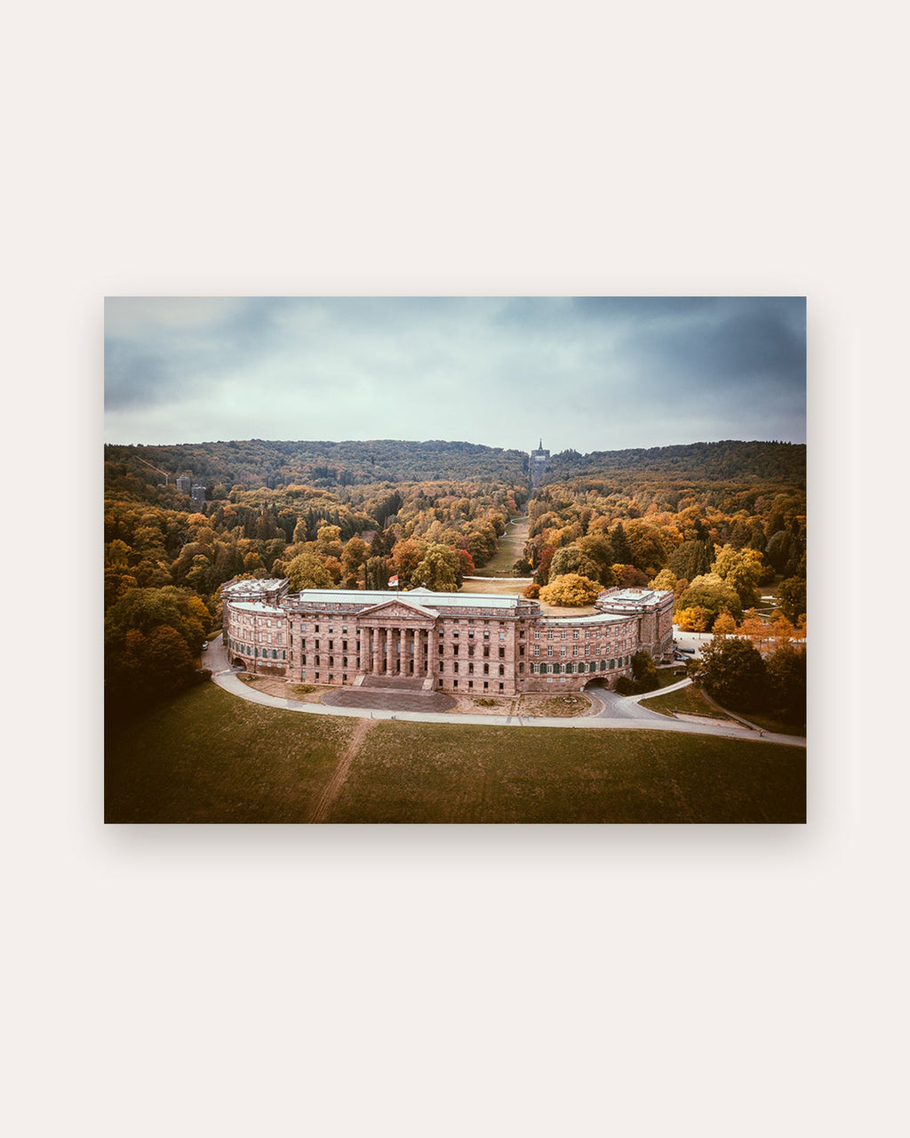 Poster Schloss Wilhelmshöhe Kassel – UNESCO-Weltkulturerbe im Bergpark Hessen