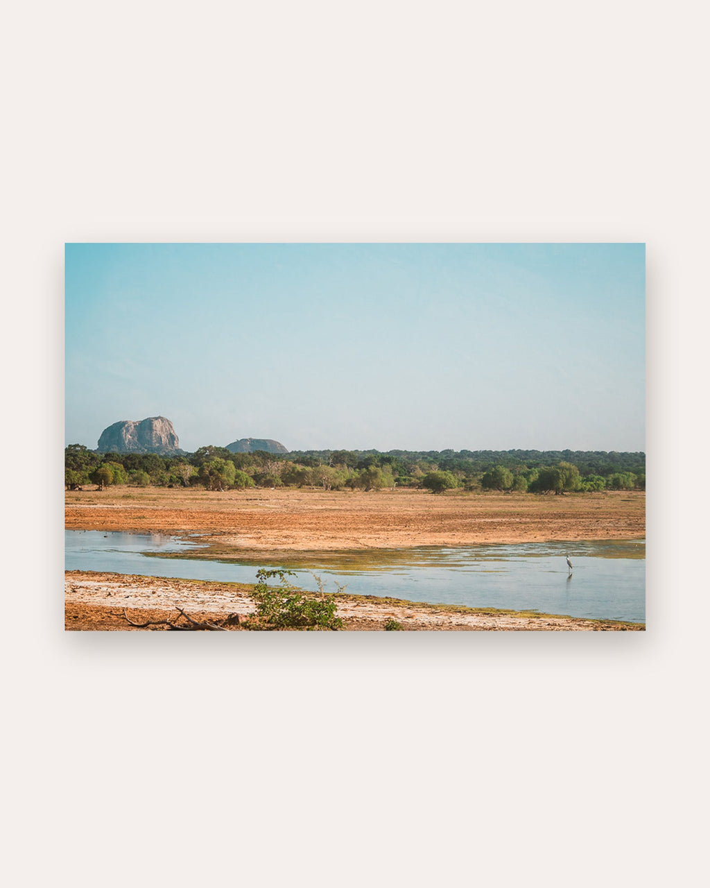 Poster Elephant Head Rock Yala Nationalpark – Größenvergleich im Wohnzimmer