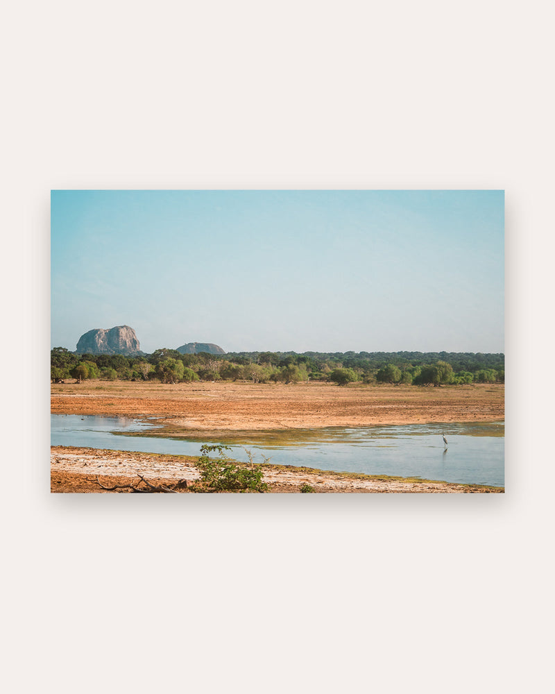 Poster Elephant Head Rock Yala Nationalpark – Größenvergleich im Wohnzimmer